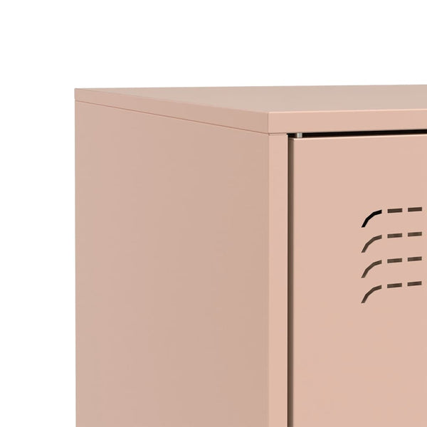 Pink Sideboard Buzas 67x39x73cm (Stahl)