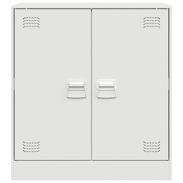Weiße Anrichte Buzas 67x39x73cm (Stahl)