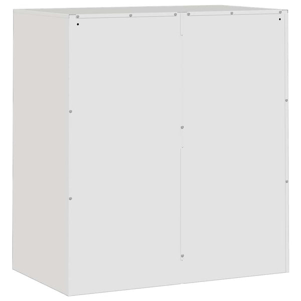 Weiße Anrichte Buzas 67x39x73cm (Stahl)
