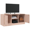 Pink TV-Schrank Dervin 99x39x44cm (Stahl)