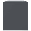 Anthrazitfarbenes TV-Board Dervin 99x39x44cm (Stahl)
