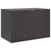 Schwarzes TV-Möbel Theodotta 67x39x44cm (Stahl)