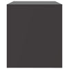 Schwarze TV-Möbel Theodotta 67x39x44cm (2 Stück, Stahl)