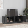Schwarze TV-Möbel Theodotta 67x39x44cm (2 Stück, Stahl)