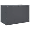 Anthrazitfarbener TV-Schrank Theodotta 67x39x44cm (Stahl)