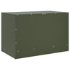 Olivgrünes TV-Möbel Theodotta 67x39x44cm (Stahl)