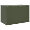 Olivgrüne TV-Lowboards Theodotta 67x39x44cm (2 Stück, Stahl)