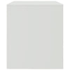 Weißes TV-Rack Theodotta 67x39x44cm (Stahl)