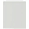 Weißes TV-Rack Theodotta 67x39x44cm (2 St., Stahl)