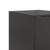 Schwarze Kommode Lessie 34,5x39x107cm (Stahl)