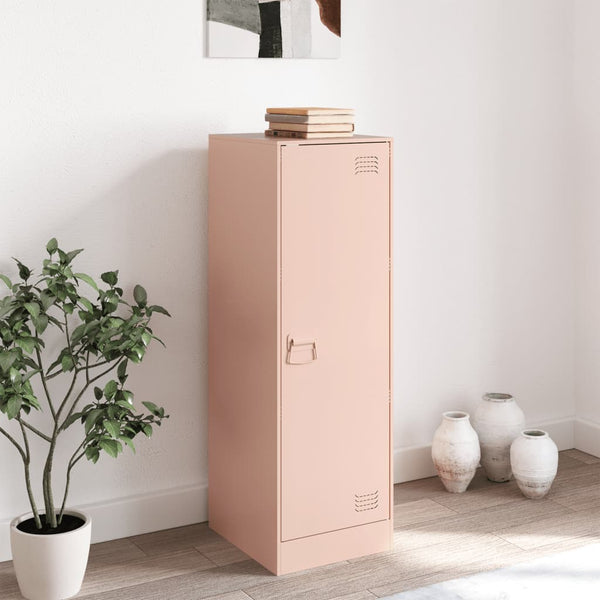 Pinke Kommode Lessie 34,5x39x107cm (Stahl)