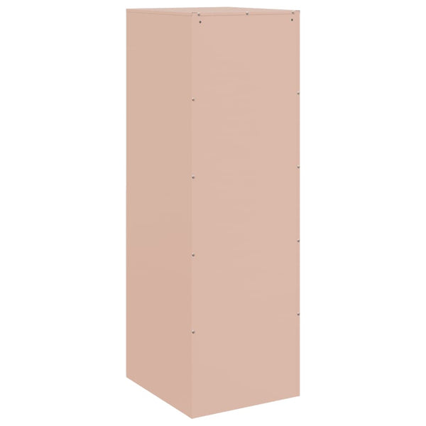 Pinke Kommode Lessie 34,5x39x107cm (Stahl)