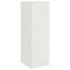 Weißes Sideboard Lessie 34,5x39x107cm (Stahl)