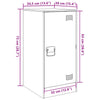 Pinke Kommode Stejerica 34,5x39x73cm (Stahl)