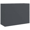 Anthrazitfarbenes Sideboard Togu 99x39x73cm (Stahl)