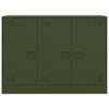 Olivgrünes Sideboard Togu 99x39x73cm (Stahl)