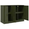 Olivgrünes Sideboard Togu 99x39x73cm (Stahl)