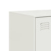 Weißes Sideboard Togu 99x39x73cm (Stahl)