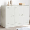 Weißes Sideboard Togu 99x39x73cm (Stahl)