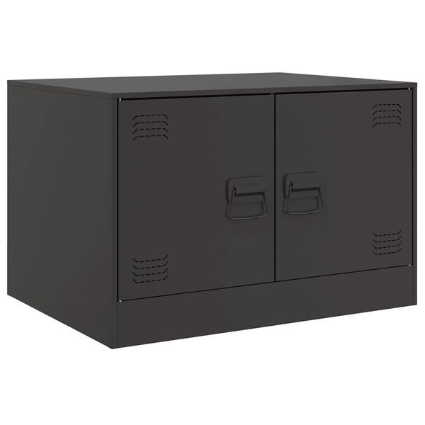 Couchtisch Brehar, schwarz, 67x50x44 cm (Stahl)