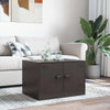 Couchtisch Brehar, schwarz, 67x50x44 cm (Stahl)
