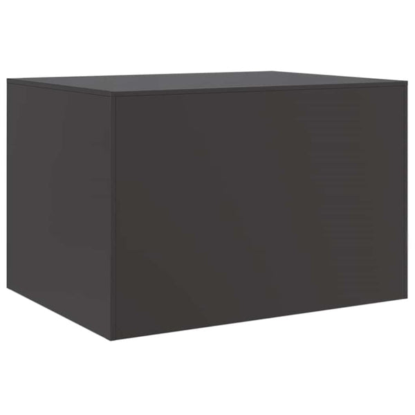 Couchtisch Brehar, schwarz, 67x50x44 cm (Stahl)