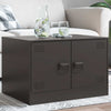 Couchtisch Brehar, schwarz, 67x50x44 cm (Stahl)