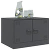 Anthrazit Couchtisch Brehar 67x50x44cm (Stahl)