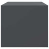 Anthrazit Couchtisch Brehar 67x50x44cm (Stahl)
