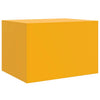 Senfgelber Couchtisch Brehar 67x50x44cm (Stahl)