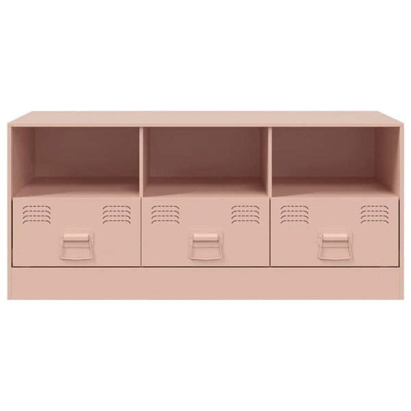 Rosa TV-Bank Sirianu 99x39x44cm (Stahl)