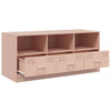 Rosa TV-Bank Sirianu 99x39x44cm (Stahl)