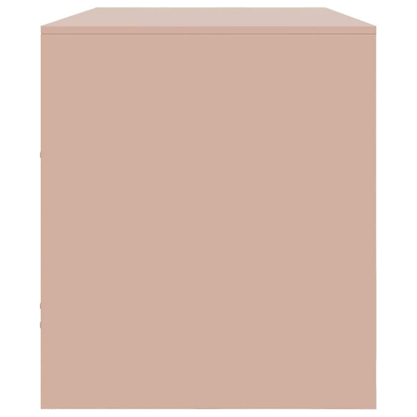 Rosa TV-Bank Sirianu 99x39x44cm (Stahl)