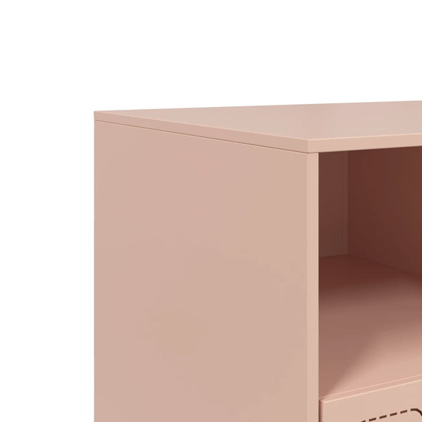 Rosa TV-Bank Sirianu 99x39x44cm (Stahl)