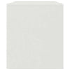 Weißes TV-Lowboard Sirianu 99x39x44cm (Stahl)
