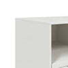 Weißes TV-Lowboard Sirianu 99x39x44cm (Stahl)