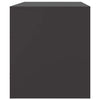 Musta tv-taso Brittny 67x39x44cm (teräs)