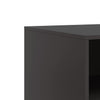 Musta tv-taso Brittny 67x39x44cm (teräs)