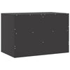 Musta tv-tasot Brittny 67x39x44cm (2 kpl, teräs)