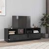 Musta tv-tasot Brittny 67x39x44cm (2 kpl, teräs)