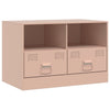Pinkki tv-taso Brittny 67x39x44cm (teräs)
