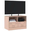 Pinkki tv-taso Brittny 67x39x44cm (teräs)