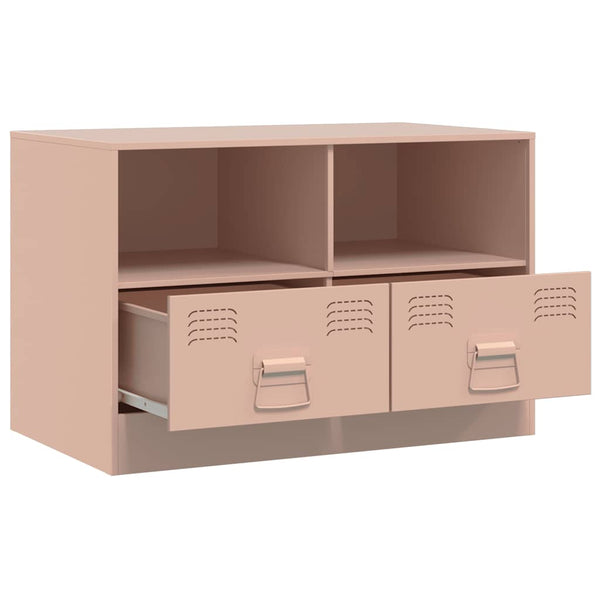 Pinkki tv-taso Brittny 67x39x44cm (teräs)
