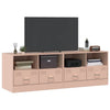 Pinke TV-Schränke Brittny 67x39x44cm (2 St., Stahl)
