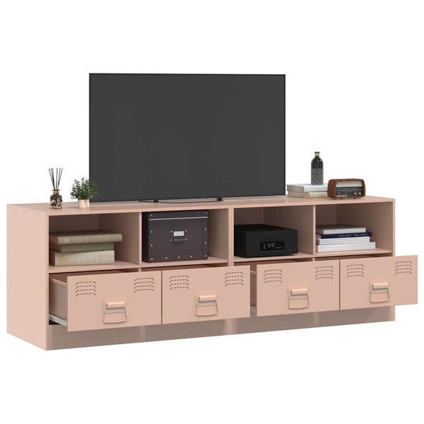 Pinke TV-Schränke Brittny 67x39x44cm (2 St., Stahl)