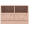 Pinke TV-Schränke Brittny 67x39x44cm (2 St., Stahl)