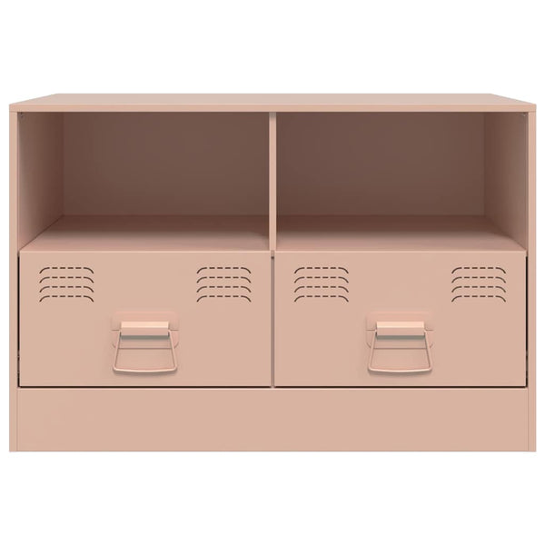Pinke TV-Schränke Brittny 67x39x44cm (2 St., Stahl)