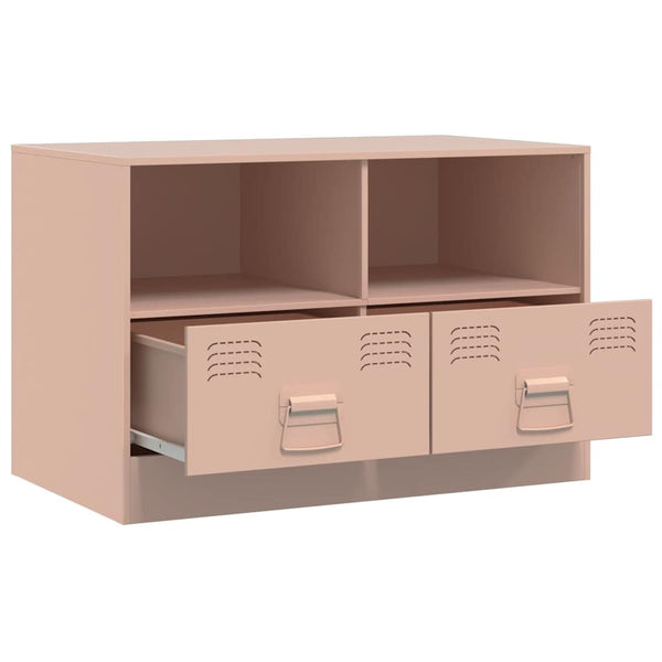 Pinke TV-Schränke Brittny 67x39x44cm (2 St., Stahl)