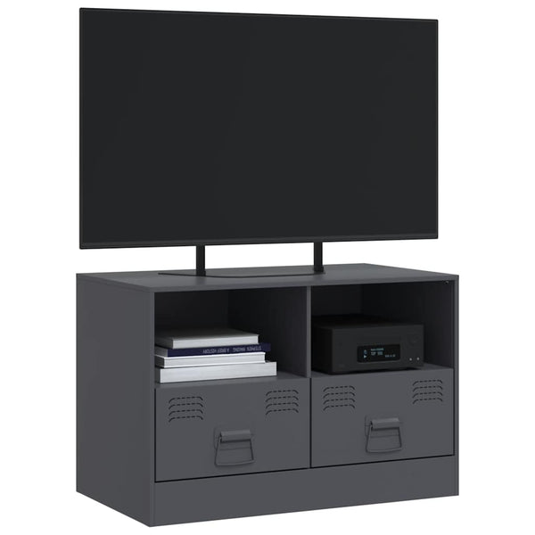 Antrasiitti tv-taso Brittny 67x39x44cm (teräs)