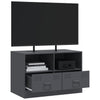 Antrasiitti tv-taso Brittny 67x39x44cm (teräs)